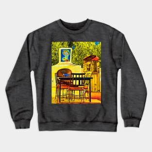 Patio Dining Crewneck Sweatshirt